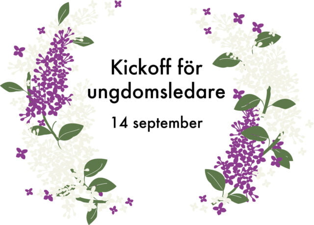 Kickoff för Ungdomsledare