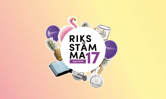 Riksstämma och Equmeniagala 17-19/11 i Växjö!