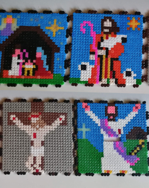 Pärl-pyssla pengabox