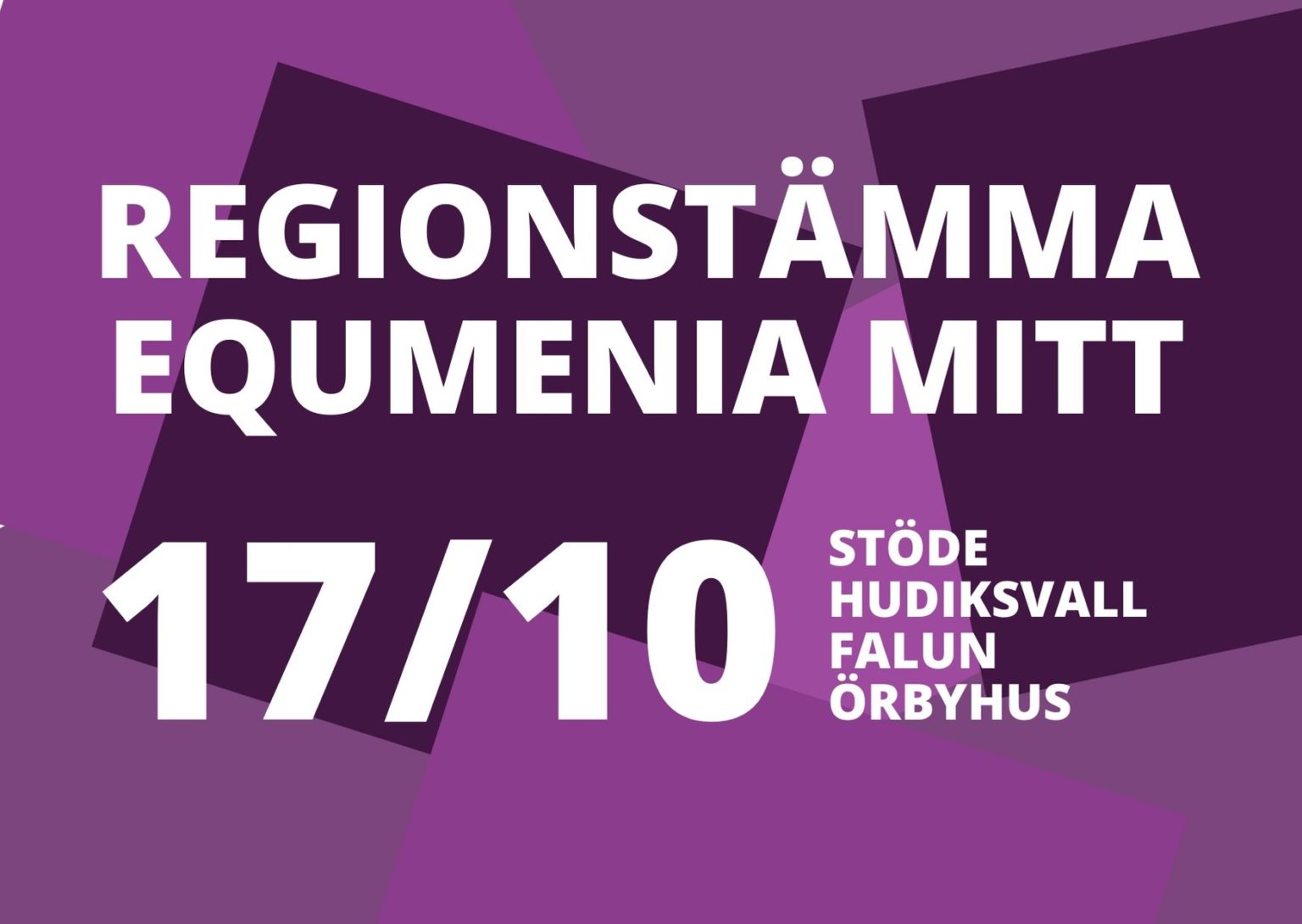 Regionstämma Equmenia Mitt 2020