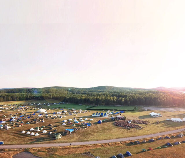 Scoutledarträff tillsammans med scoutstaget