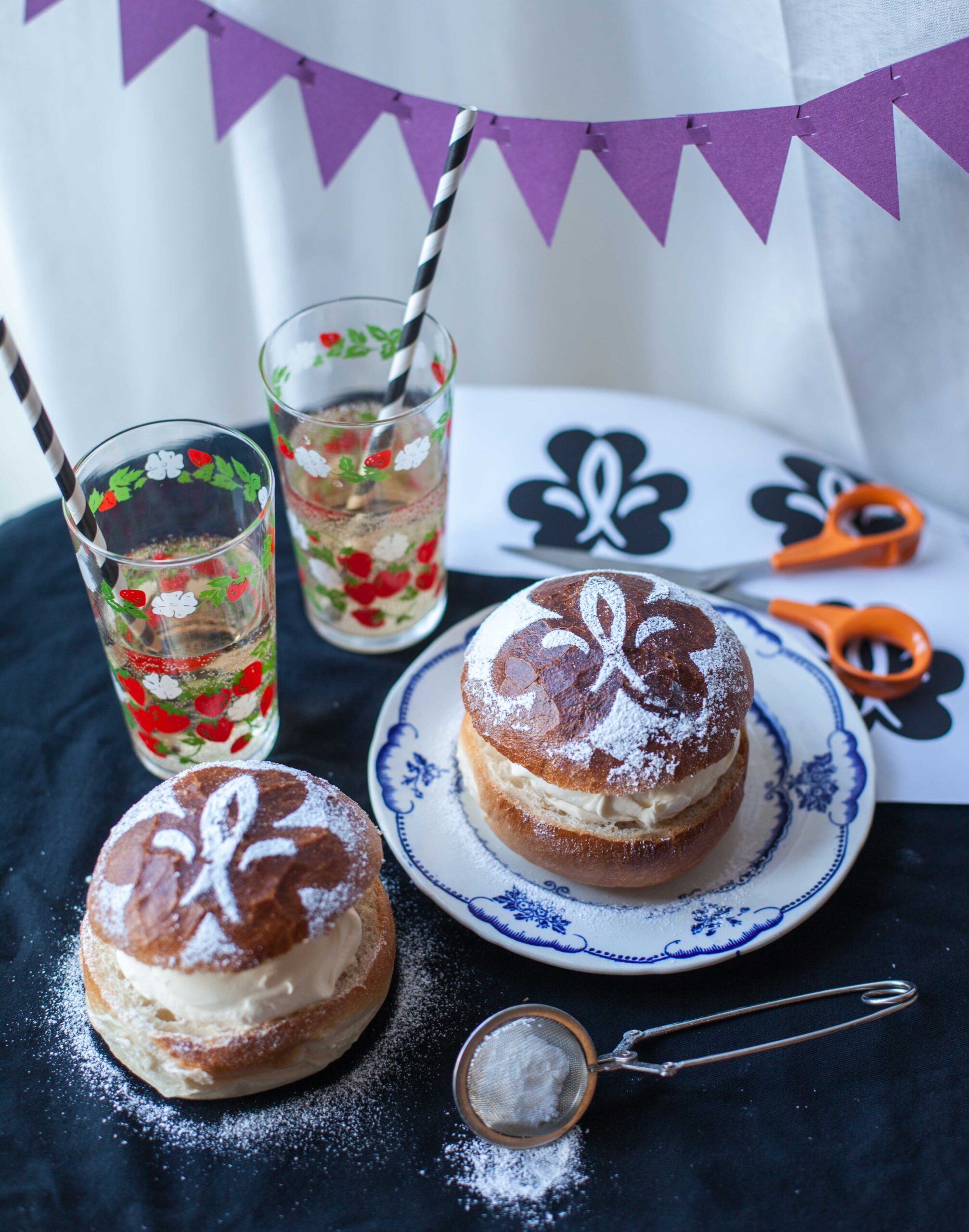 Semlor på regionkontoret