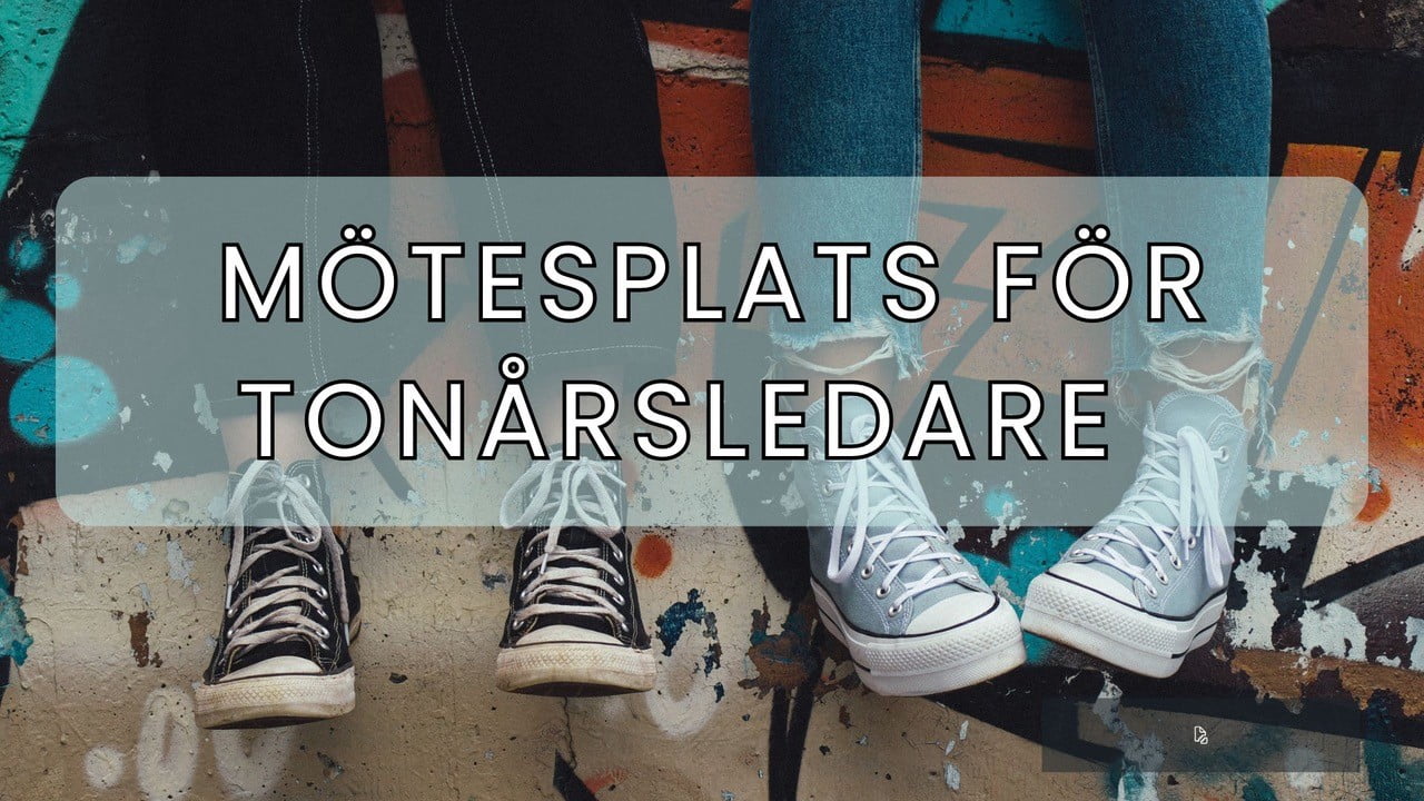 Logga för träff för tonårsledare