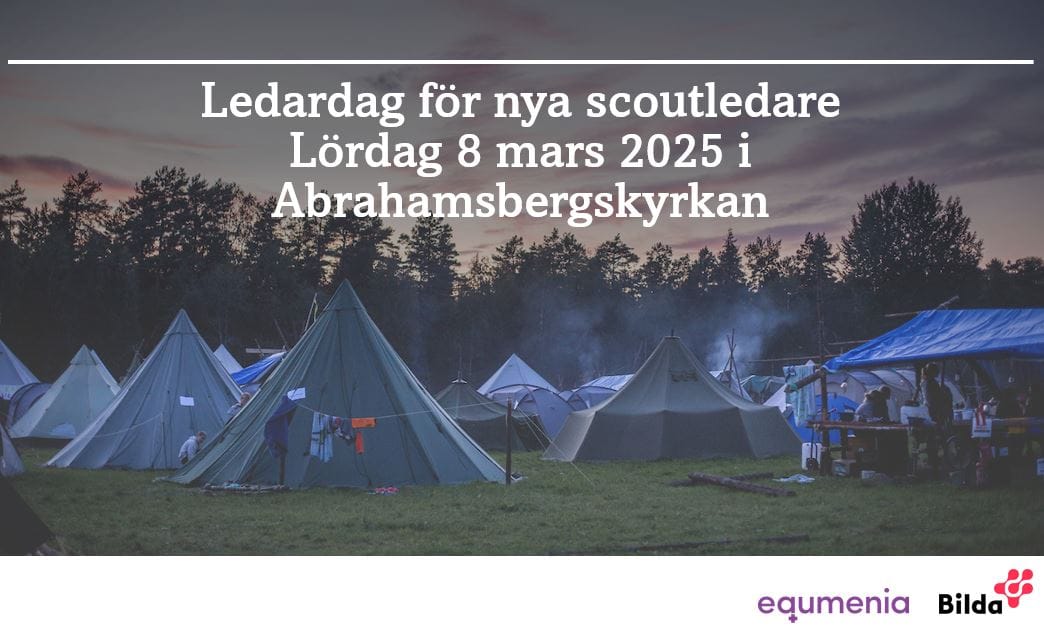 Ledardag för nya scoutledare