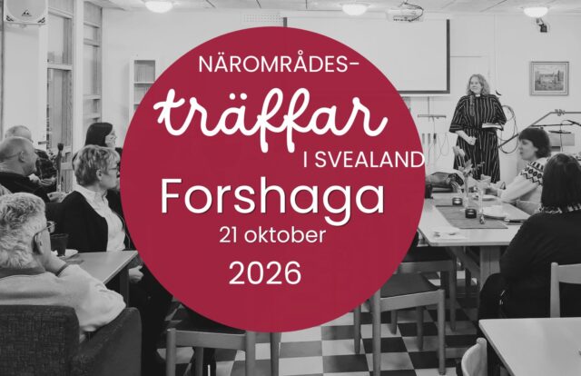 Närområdesträff Forshaga 21 oktober